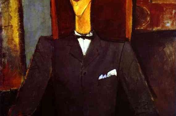 Two Young Men and Two Paintings on a Hot Summer Day