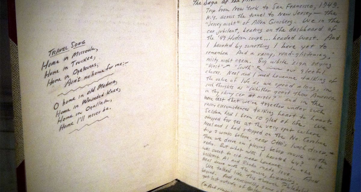 A Soft Old Book with Handwritten Notes as Memento of a Life