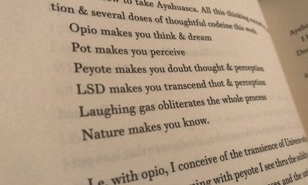 A Shoe that Fits the Mind – Ginsberg’s South American Journals