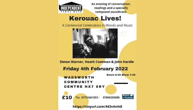 A Kerouac Centenary Celebration in England [Press Release]